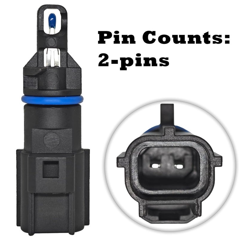 Formiden 56028364AA Air Charge Temperature Sensor with Connector Pigtail Harness - Compatible with Chrysler Aspen, Sebring, Doge Dakota, Durango, Ram 1500, Jeep Grand - Image 2